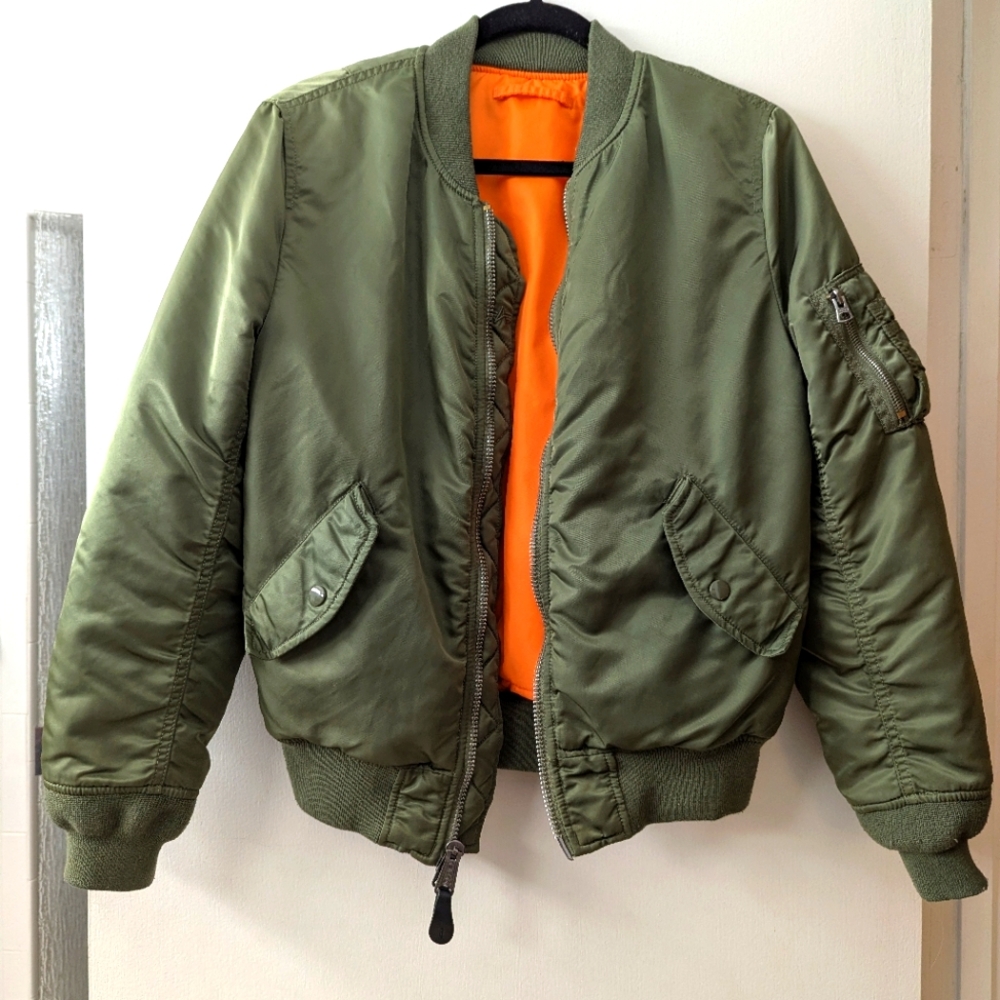 Alpha Industries Reversible Bomber Jacket